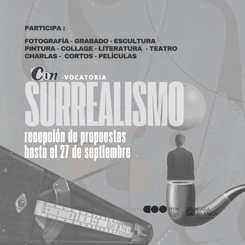 Portada Convocatoria - Surrealismo - octubre 2024